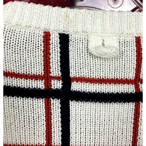 Sz BB5 XL Black Fleece Mercerized Cotton Henley Sweater Windowpane Thom Browne - Picture 5 of 7